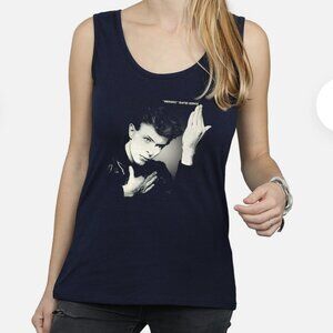 NWOT David Bowie Heroes Tank Top 100% Cotton - M Women